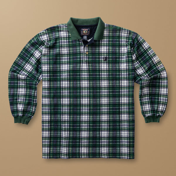 Tartan Plaid Polo XL - Duck Head Vintage