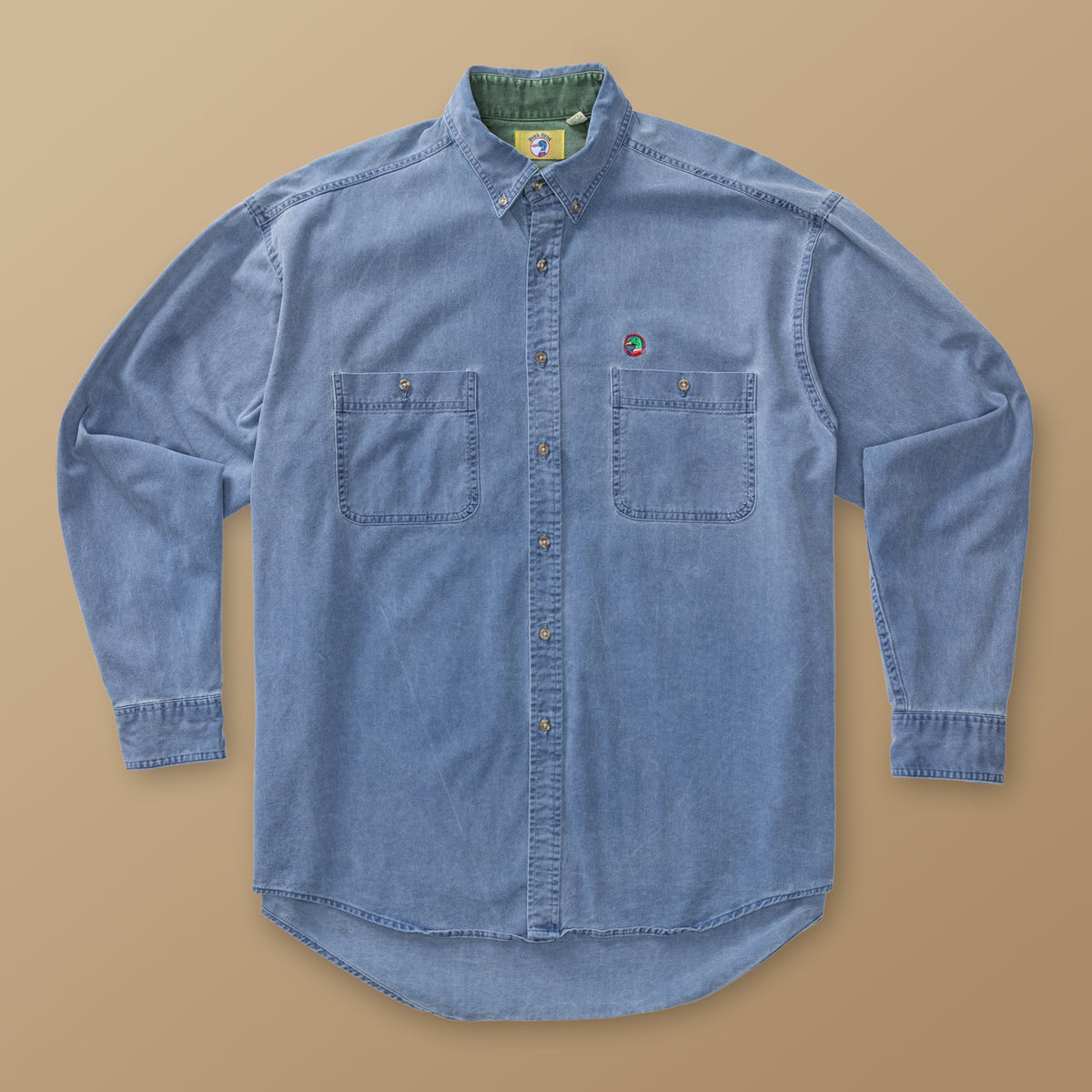 Garment Washed Oxford Sport Shirt XL - Duck Head Vintage