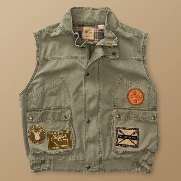 Duck Head Expedition Patch Vest L - Duck Head Vintage