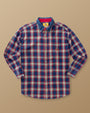 Blue And Red Plaid Sport Shirt XL - Duck Head Vintage
