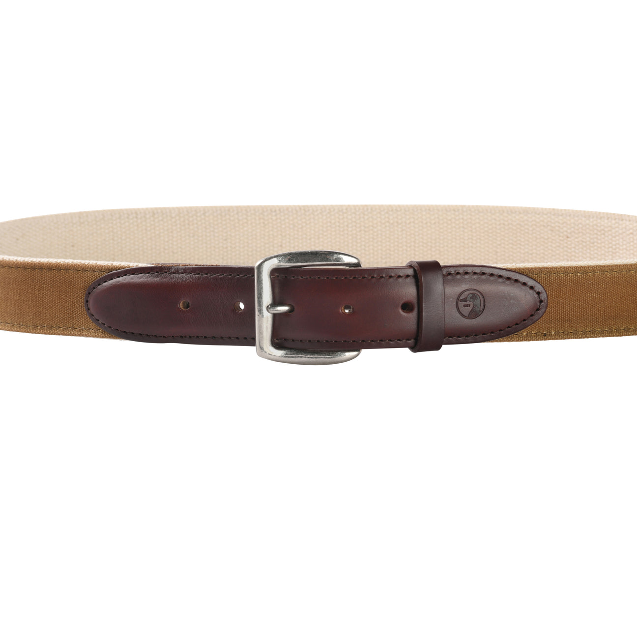 Duck Head Waxed Canvas Belt - Tan