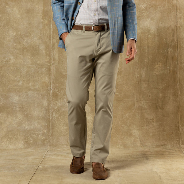 Classic Fit Gold School Chino - Khaki