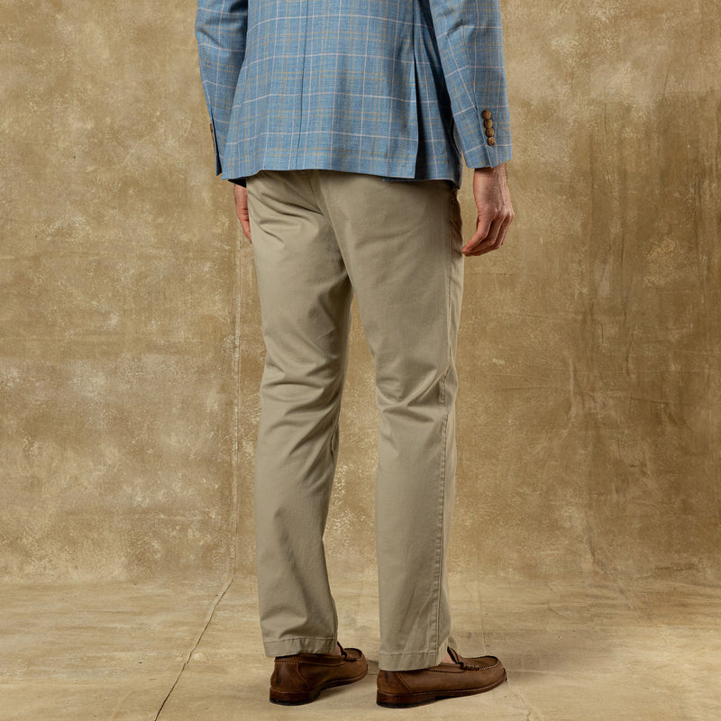 Classic Fit Gold School Chino - Khaki