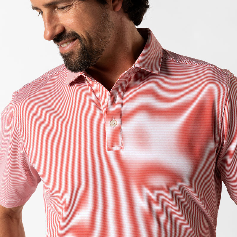 Long Drive Performance Polo - Blane Stripe
