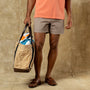 6" Garment Dyed Duck Canvas Short - Taupe