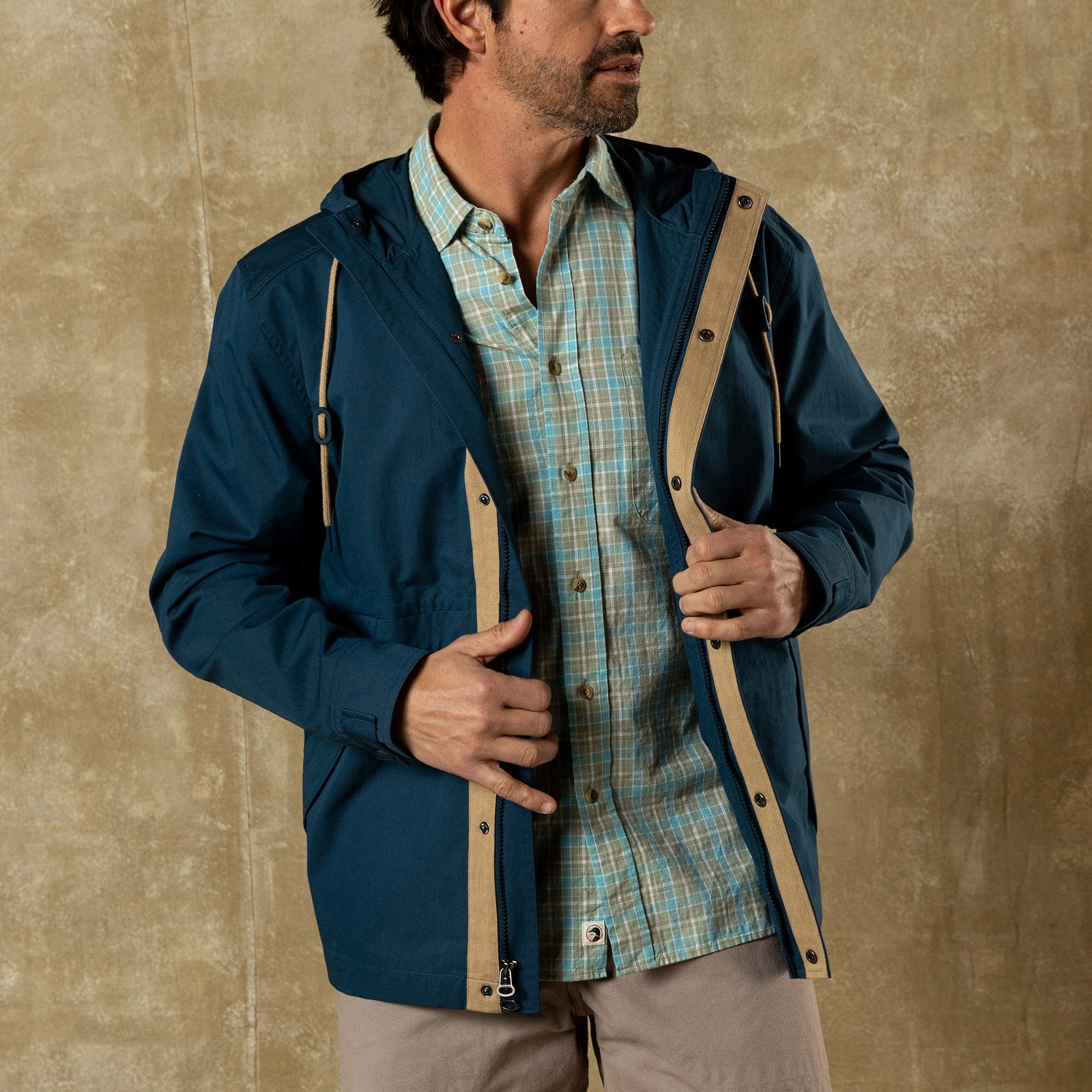 Drifter Weather Resistant Jacket - Mallard Blue