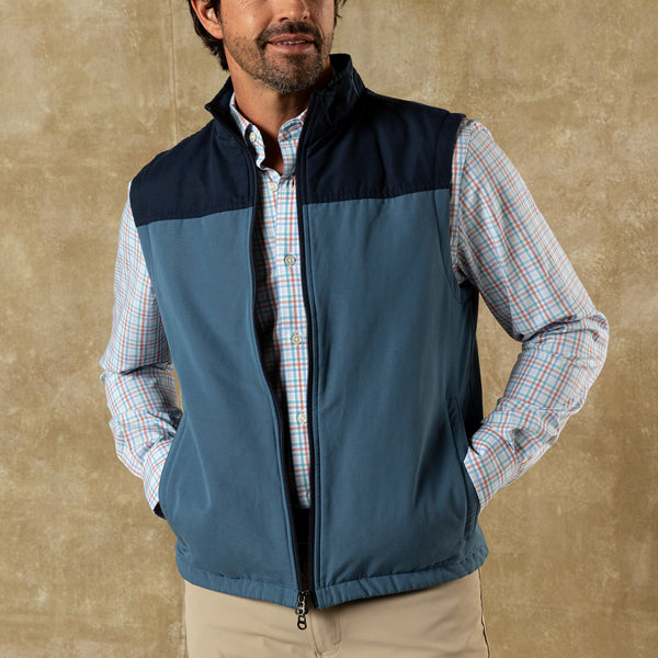 Long Drive Performance Vest - Navy