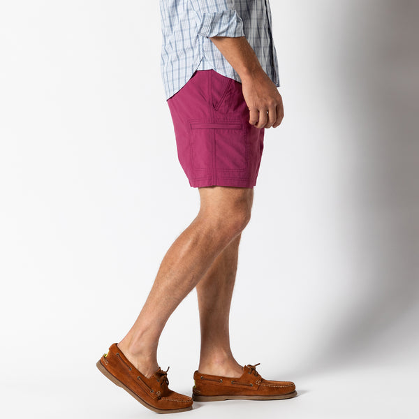 7" On The Fly Performance Short - Violet Quartz
