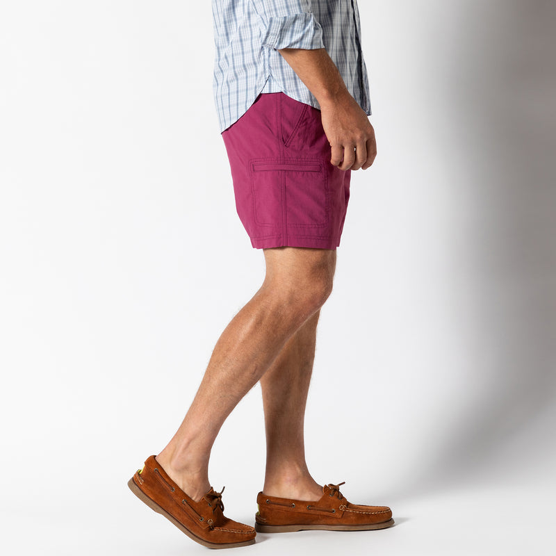 7" On The Fly Performance Short - Violet Quartz