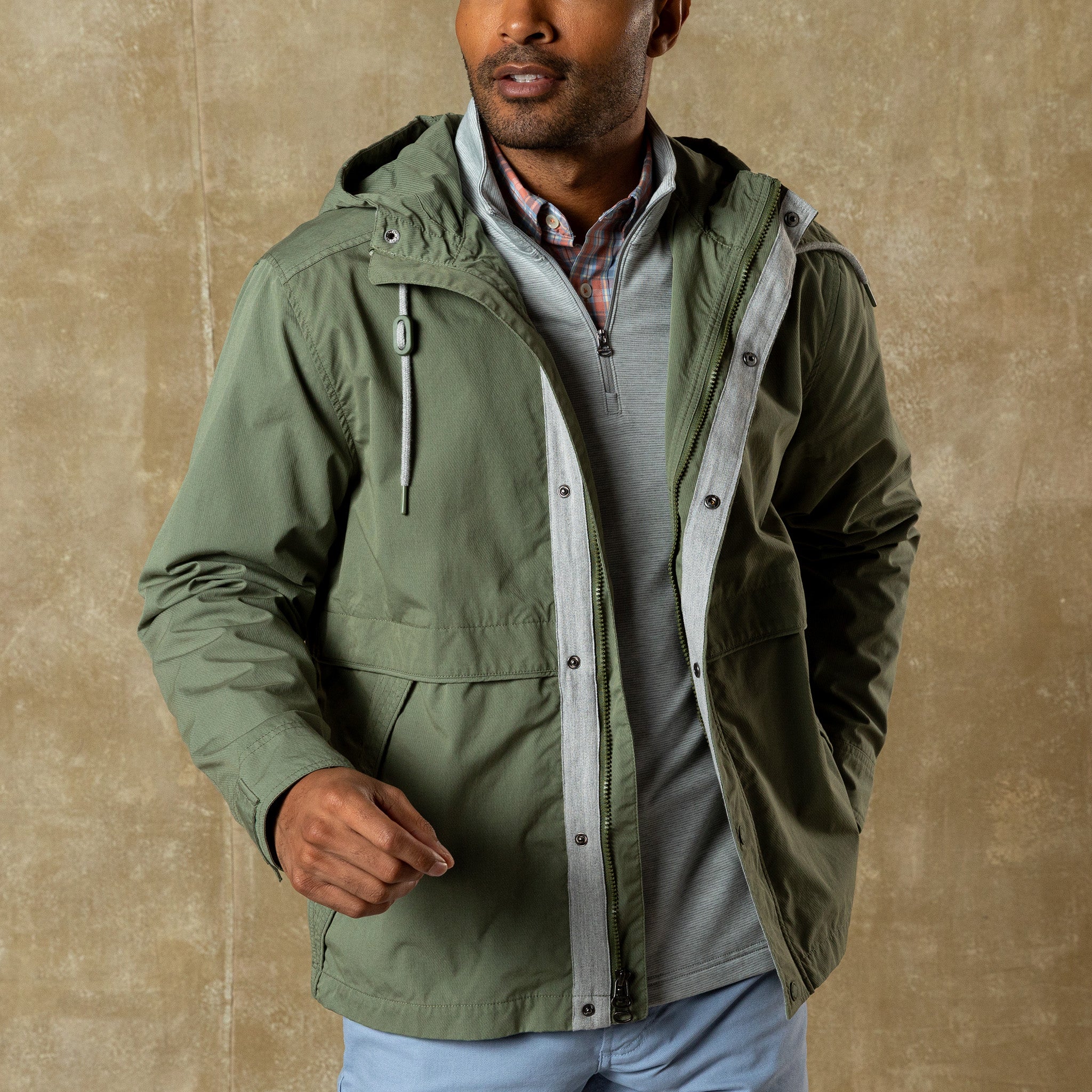 Drifter Weather Resistant Jacket - Clover Green