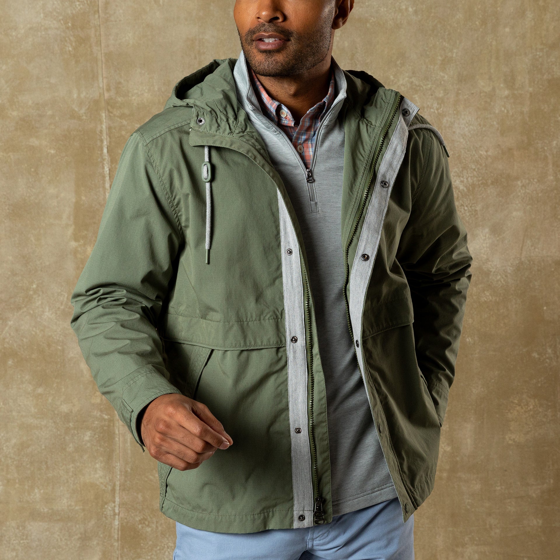 Drifter Weather Resistant Jacket - Clover Green