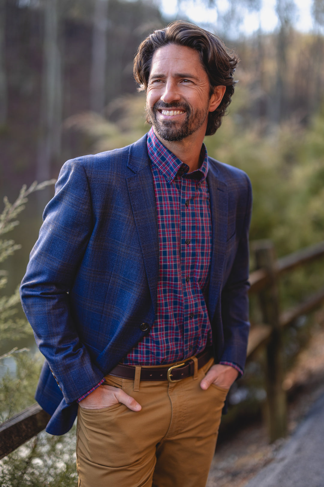 Brennan Plaid Sport Coat – Duck Head
