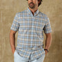 Cotton Slub Sport Shirt - Millbrook Plaid - Sandstone