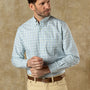 Cotton Oxford Sport Shirt - Cooke Plaid
