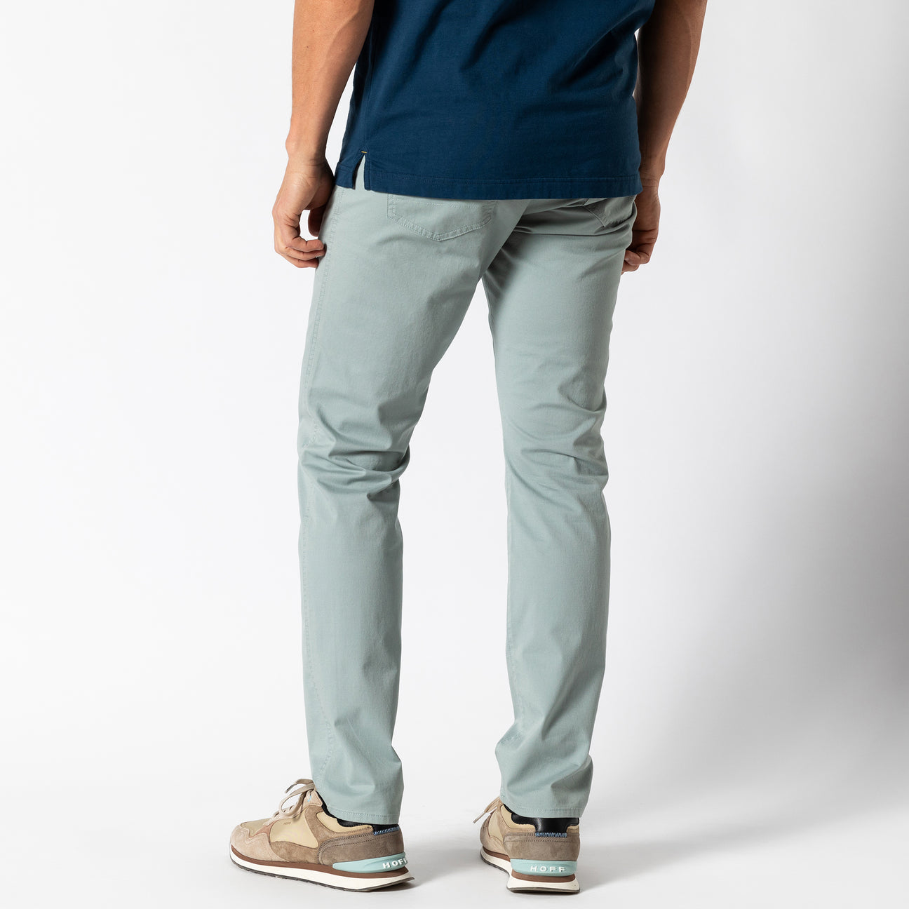 Shoreline Five-Pocket - Silver Blue