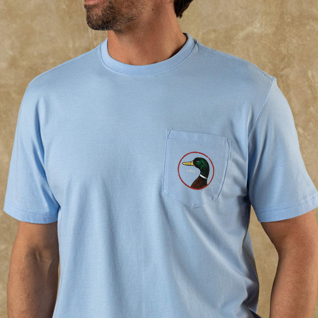 Logo Short Sleeve T-Shirt - Serenity Blue Heather