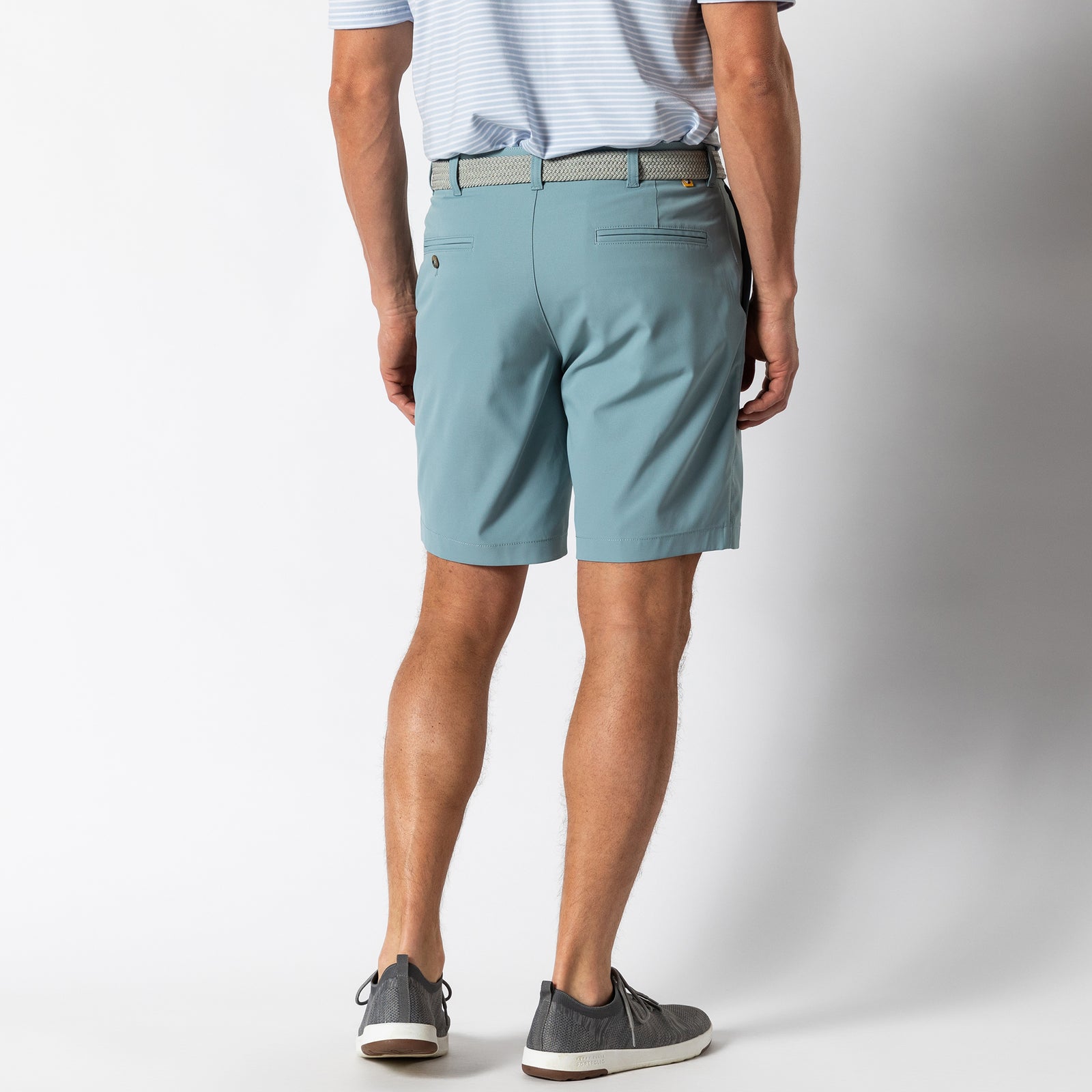 9" Long Drive Performance Short - Mineral Blue