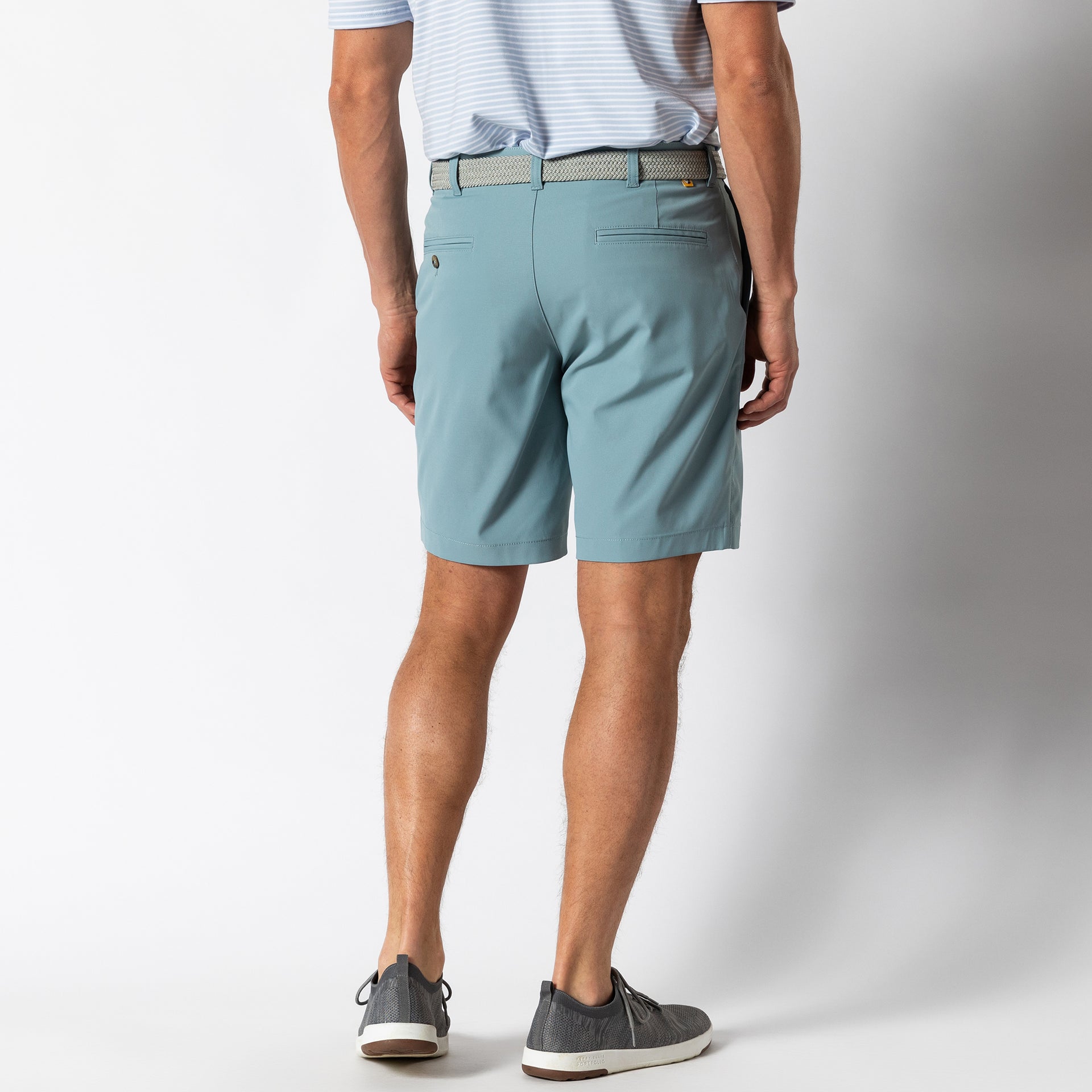 9" Long Drive Performance Short - Mineral Blue