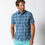 Linen Cotton Oxford Sport Shirt - Quinton Plaid