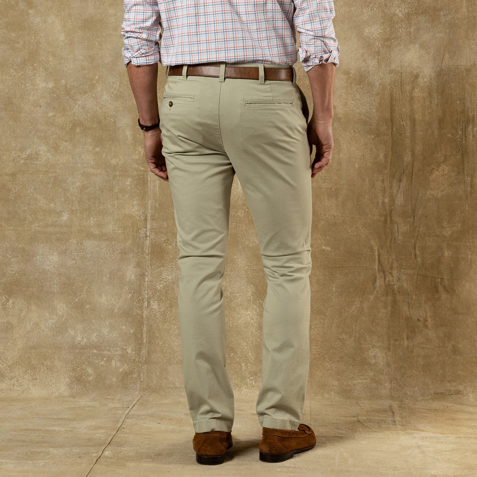 Slim Fit Gold School Chino - Sandstone
