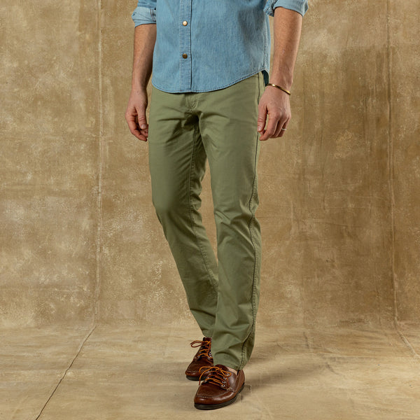 Shoreline Five-Pocket - Oil Green