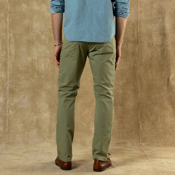 Shoreline Five-Pocket - Oil Green