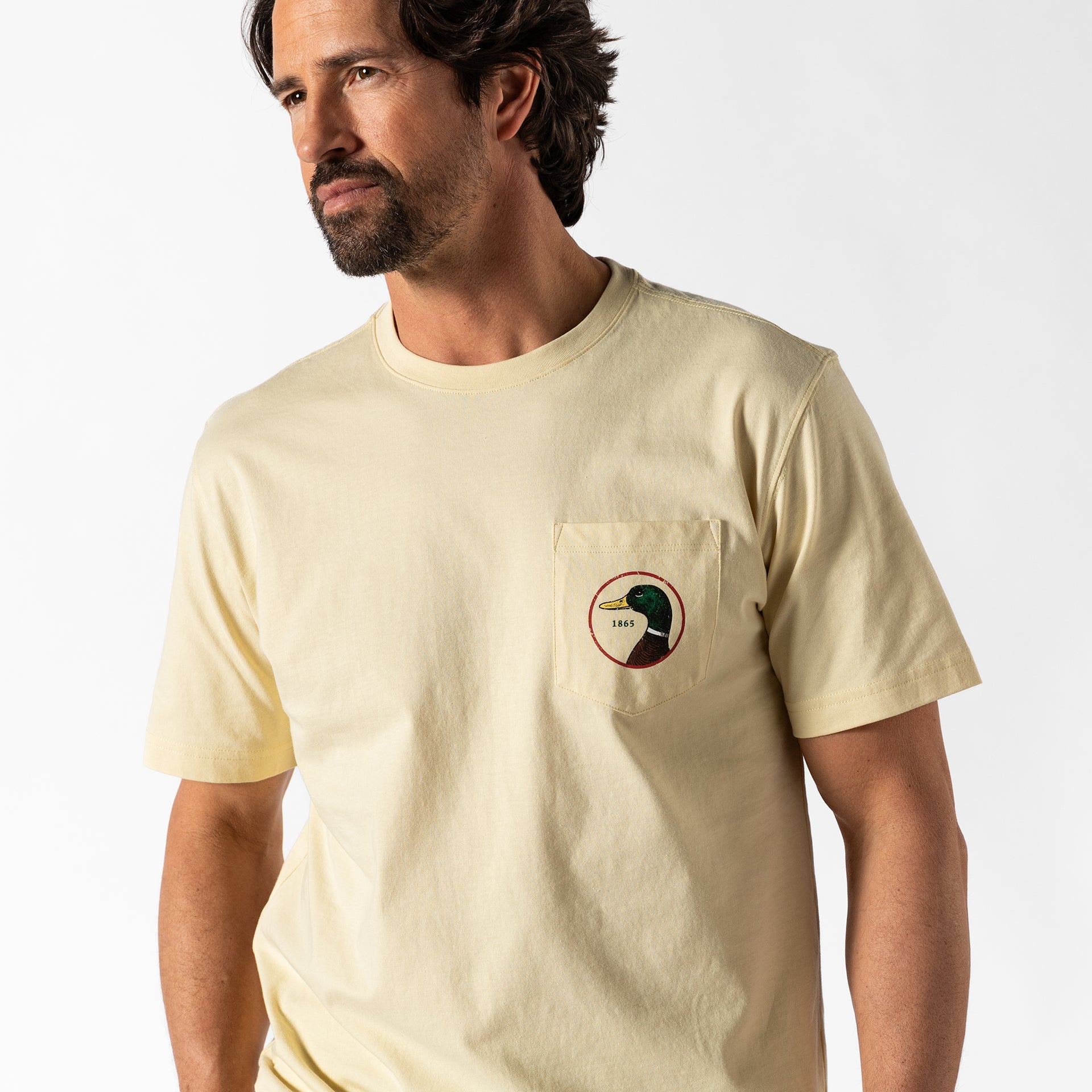 Logo Short Sleeve T-Shirt - Pale Yellow