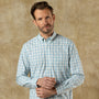 Performance Poplin Sport Shirt - Brody Plaid - Yellow