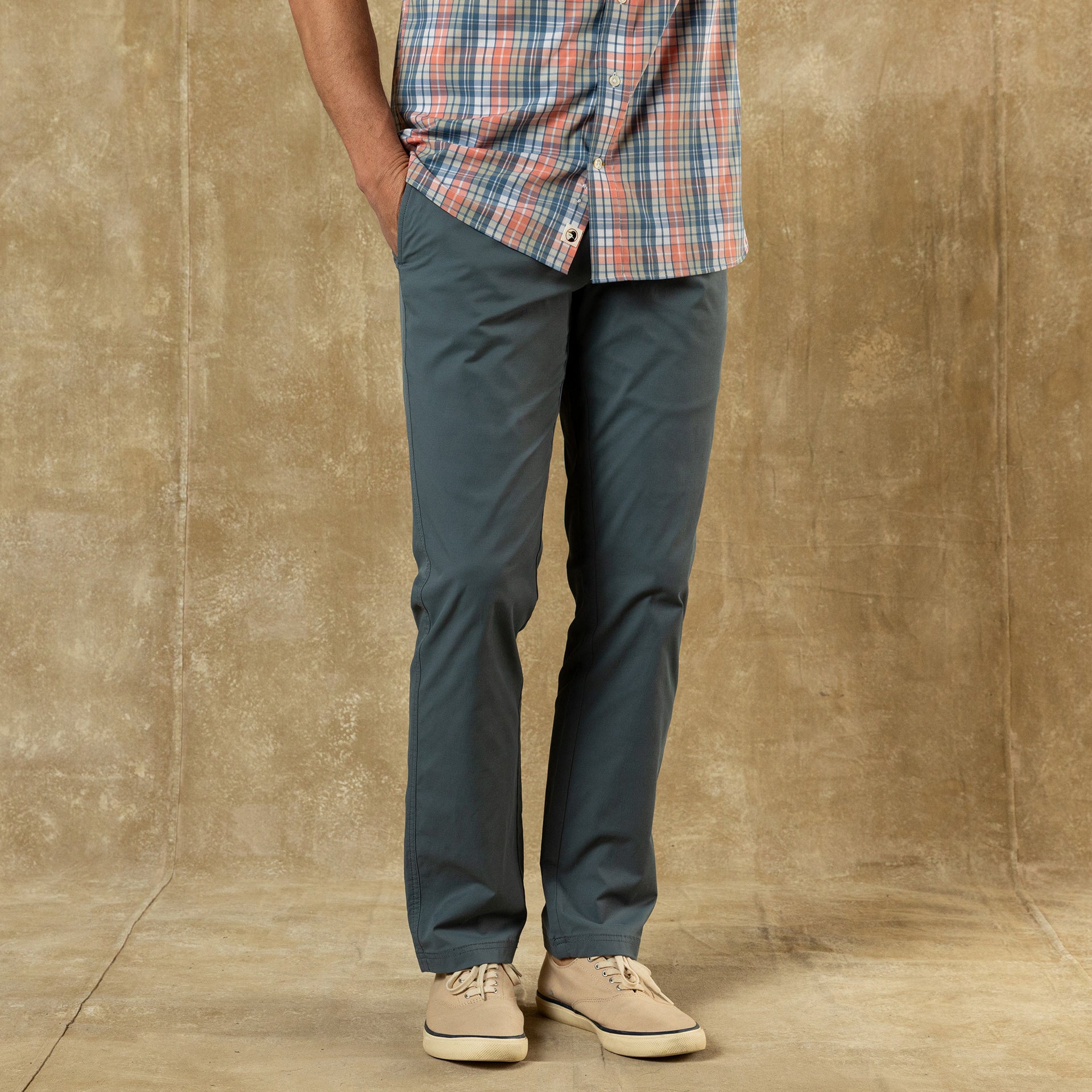 Harbor Performance Chino - Stormy Blue