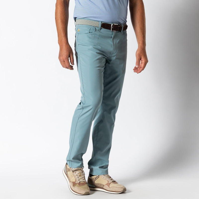 Long Drive Performance Five-Pocket - Mineral Blue
