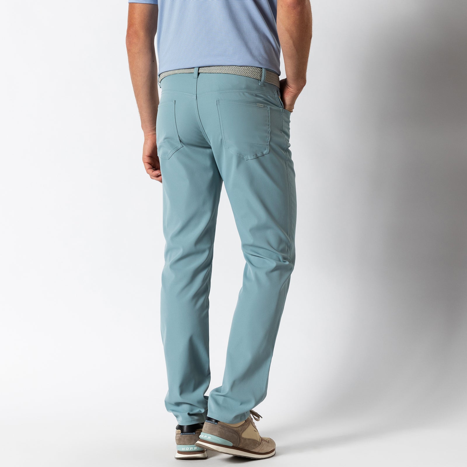 Long Drive Performance Five-Pocket - Mineral Blue