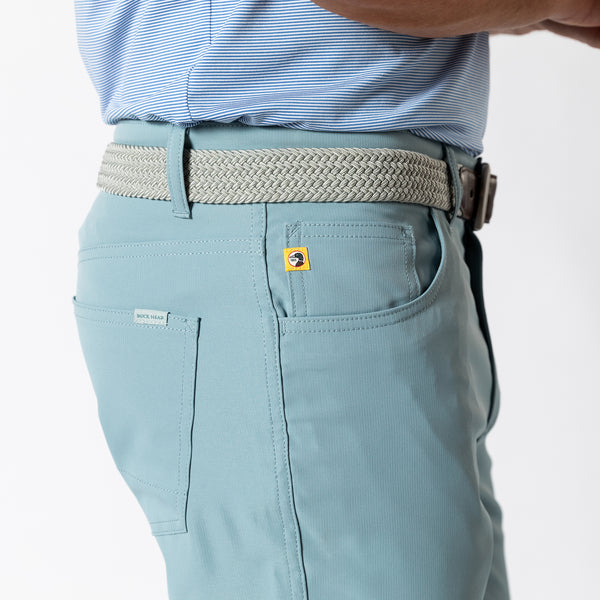 Long Drive Performance Five-Pocket - Mineral Blue