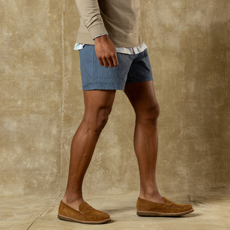 6" Garment Dyed Duck Canvas Short