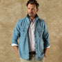 Denim Snap Shirt - Ware Solid - Light Wash