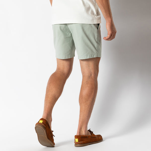 7" Gold School Chino Short - Shadow Green