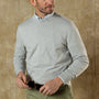 Henson Jersey Crewneck Sweater - Heather Grey