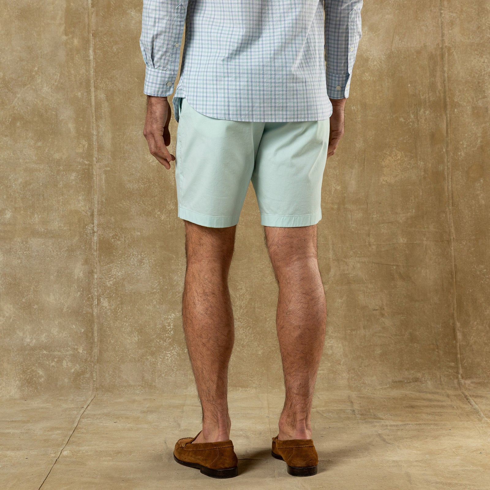 9" Gold School Chino Short - Icy Blue
