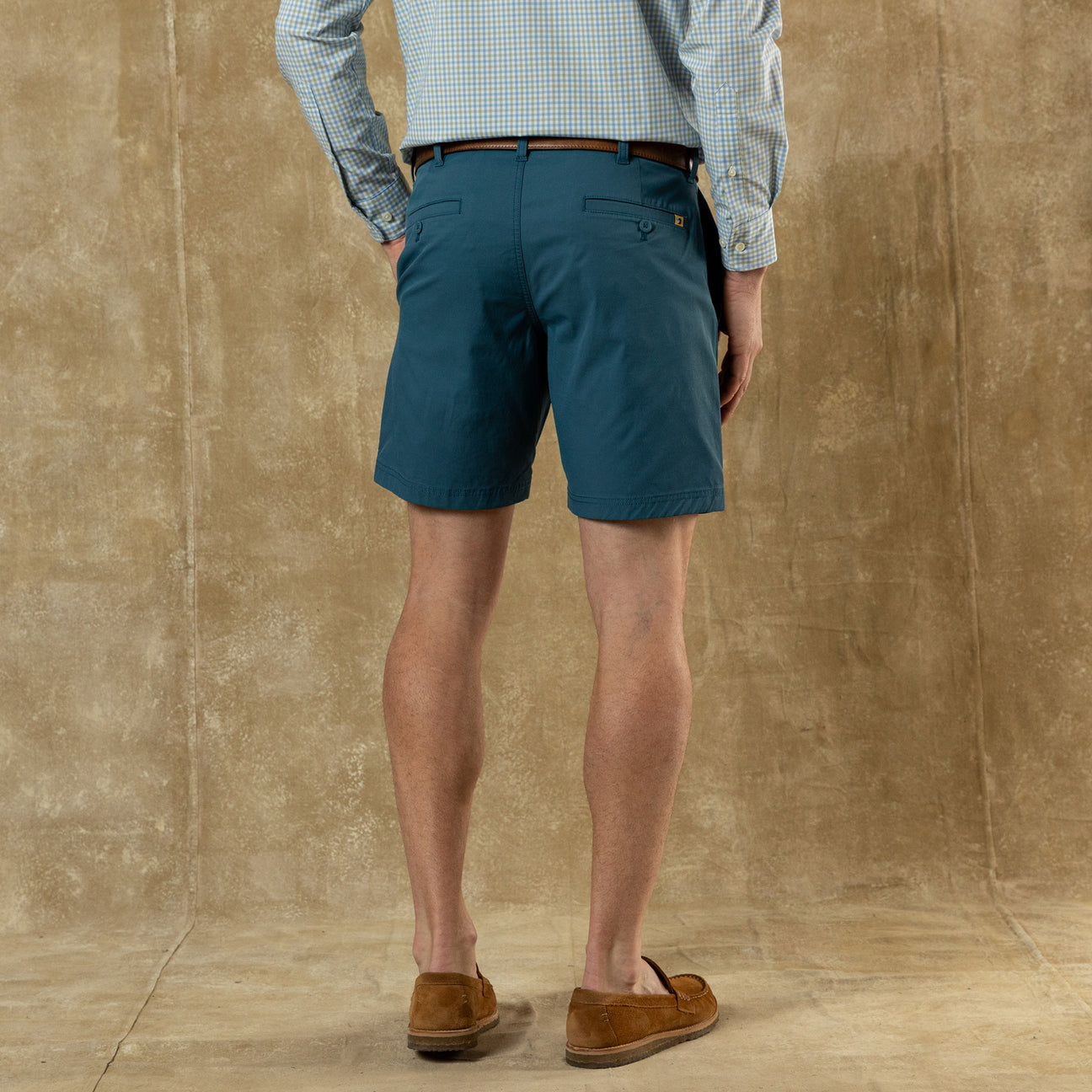 8" Harbor Performance Short - Teal Blue