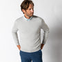 Buckley Jersey V-Neck Sweater