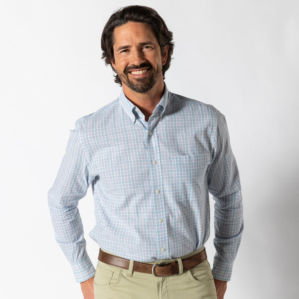 Cotton Slub Sport Shirt - Barlow Plaid