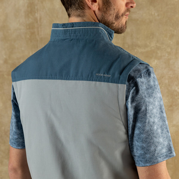 Long Drive Performance Vest - Quarry Grey
