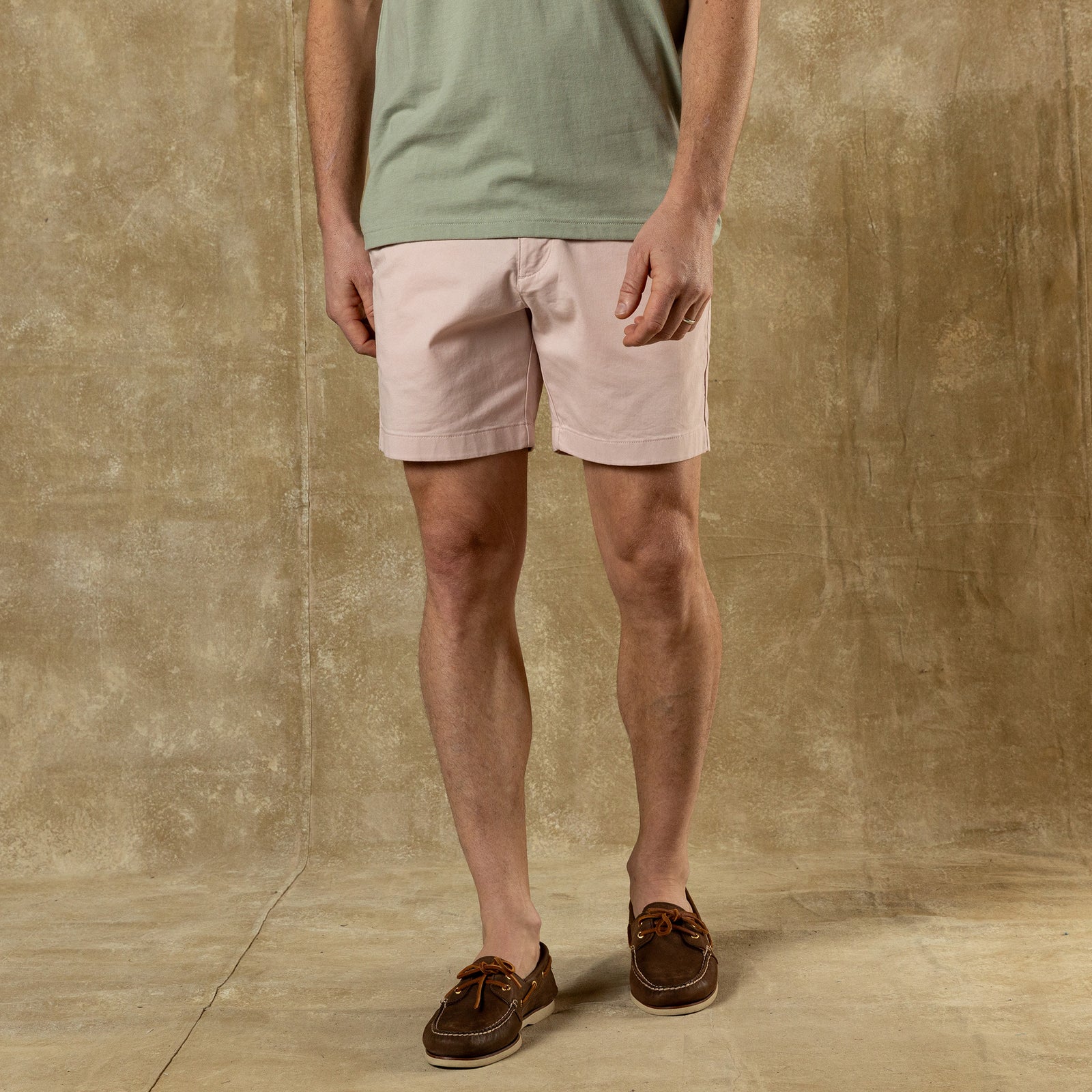 7" Gold School Chino Short - Washed Pink