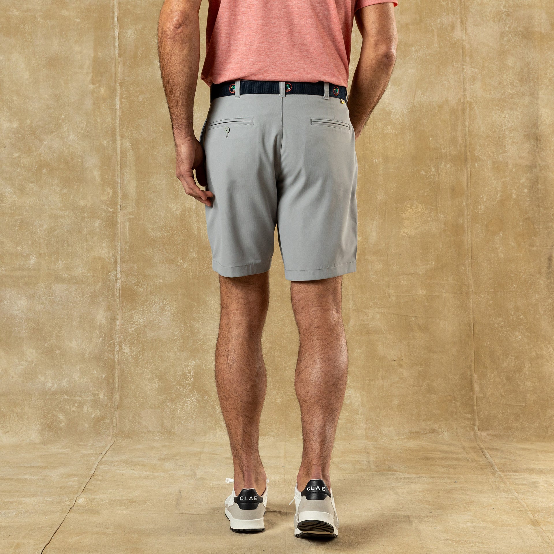 9" Long Drive Performance Short - Ultimate Gray