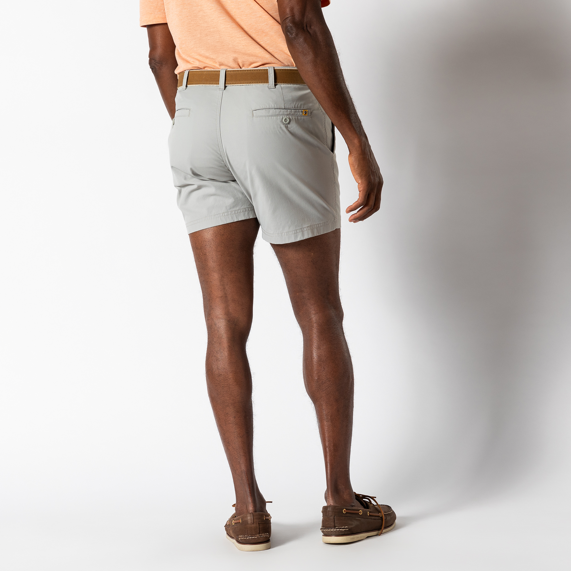 6" Harbor Performance Short - Limestone Grey