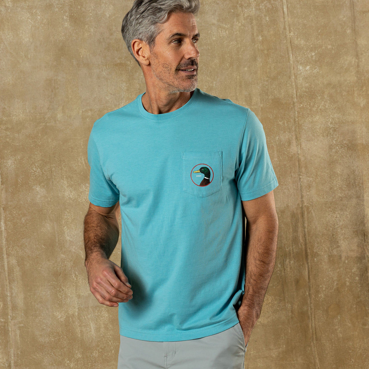 Logo Short Sleeve T-Shirt - Lake Blue