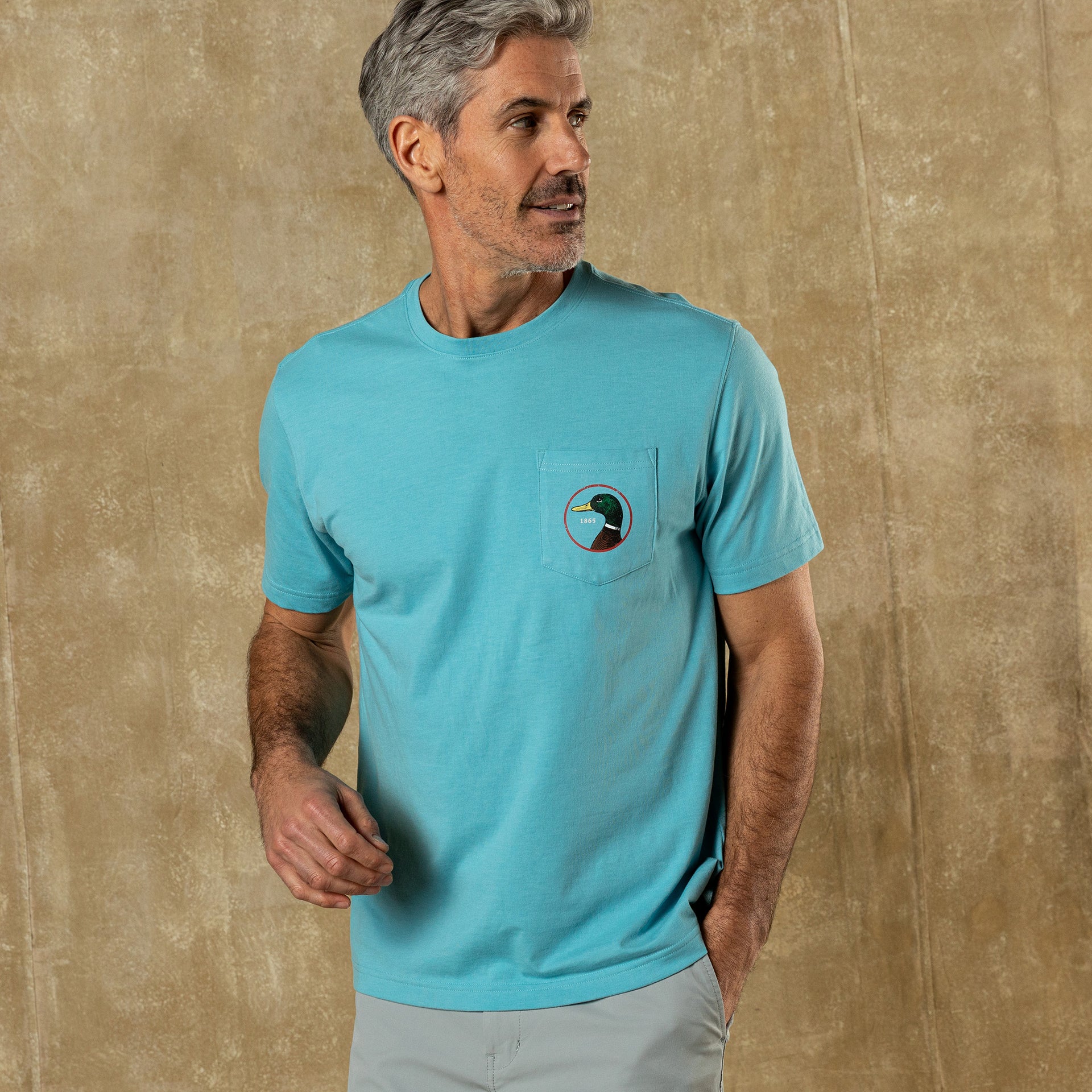 Logo Short Sleeve T-Shirt - Lake Blue