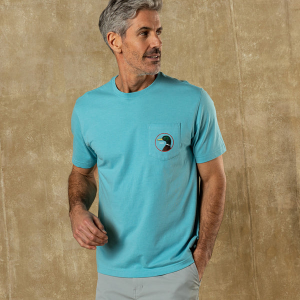 Logo Short Sleeve T-Shirt - Lake Blue