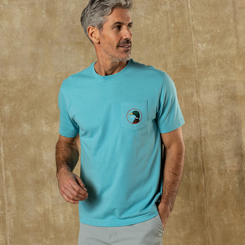 Logo Short Sleeve T-Shirt - Lake Blue