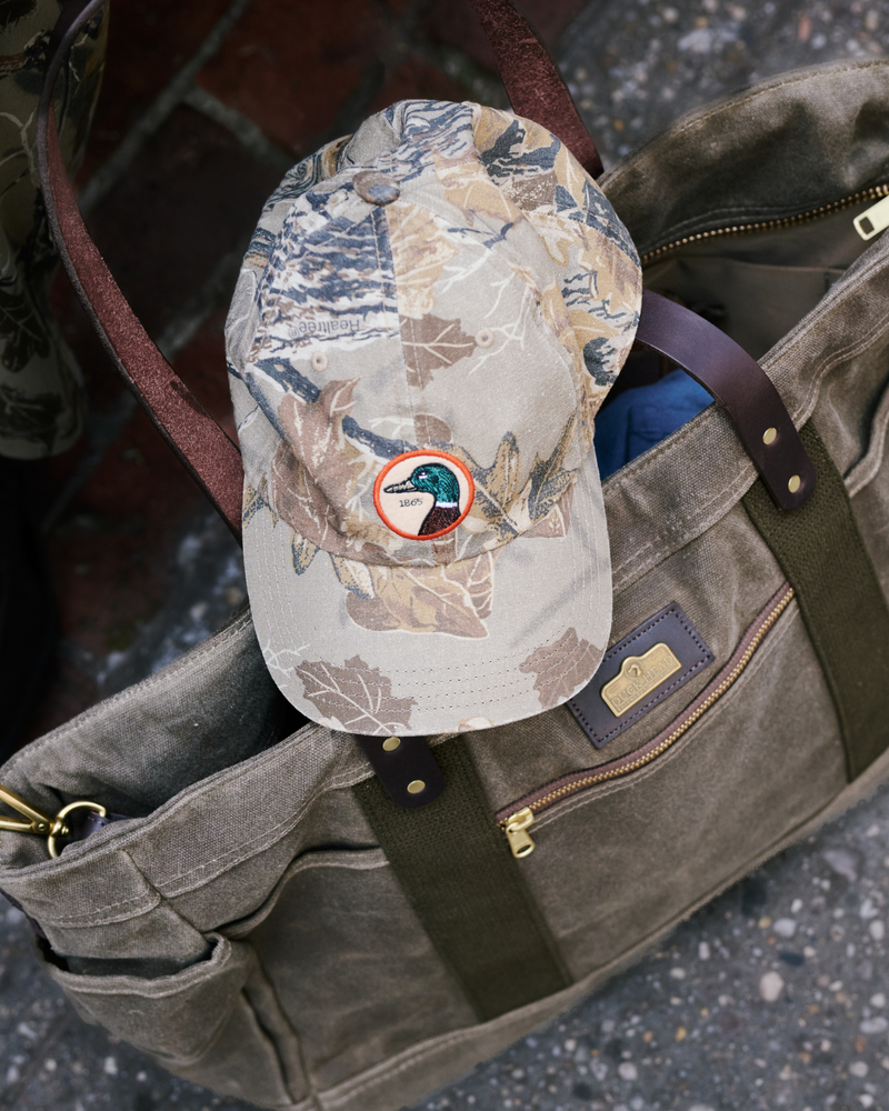 Realtree Circle Patch Canvas Hat - Xtra Grey Camo