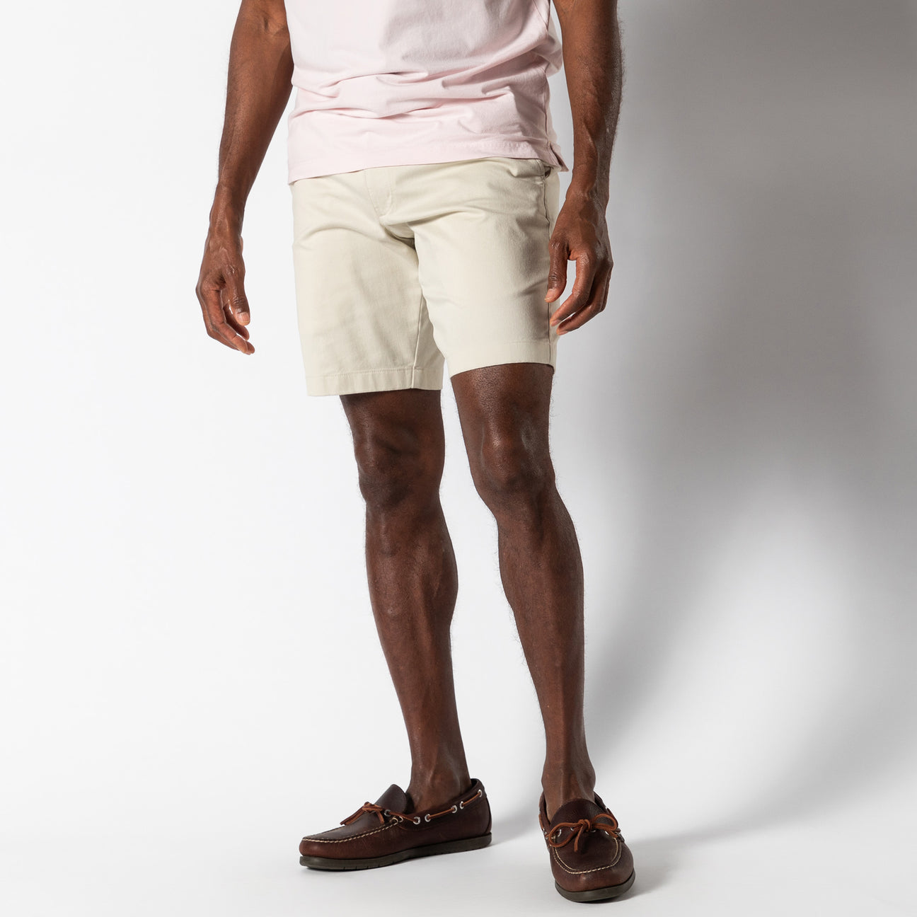 9" Gold School Chino Short - Stone Gold Patch